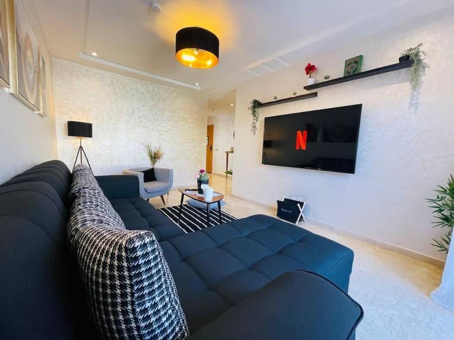 A 2 Minutes De Casa Finance City, Appartement Avec 2 Chambres カサブランカ エクステリア 写真